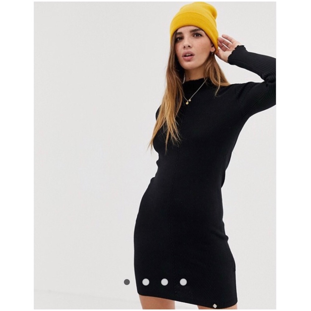 Superdry ribbed sweater dress
